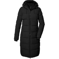 KILLTEC Damen Mantel KOW 56 WMN QLTD CT, schwarz, 44