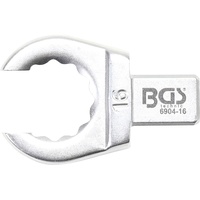 BGS 6904-16 | Einsteck-Ringschlüssel offen | 16 mm | Aufnahme 9 x 12 mm