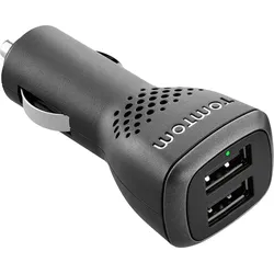 TOMTOM USB-Ladegerät "Dual Fast Charger", schwarz, Ladegeräte