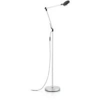 Ideal Lux LED Stehleuchte Futura Aluminium