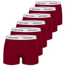 WOTEGA Boxershorts Joe rot 5XL 6er Pack