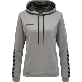 hummel Authentic Poly Hoodie Damen grau XS