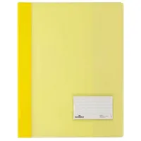 Durable Schnellhefter DURALUX® Kunststoff gelb DIN A4 überbreit