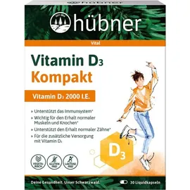 Hübner Vitamin D3 Kapseln 30 St.