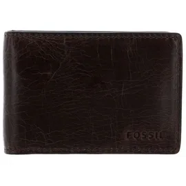 Fossil Bifold Derrick Geldbörse braun