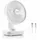 InnovaGoods - Wiederaufladbarer Schreibtischventilator Fanrec Ø5,4'' 3600 Mah / 13,3