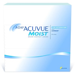 Johnson & Johnson 1-DAY ACUVUE MOIST® for Astigmatism, 90 Tageslinsen--2.50-8.5-14.50--0.75-180