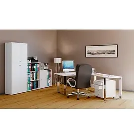 VCM Schreibtisch Lona SI 80 cm Buche
