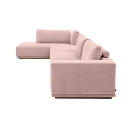 Musterring Eckcouch Mikrofaser 3-Sitzer Beige
