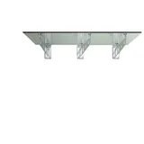Glaszentrum Hagen - Typ/S3 250x90cm Glasvordach Vordach VSG - Klarglas
