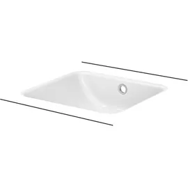 Bette BetteOne Unterbau-Waschtisch 43,4 x 41,6 x 13 cm (A135-000)