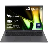 LG gram 17" 2024 Ultra 7 155H 32 GB RAM 2 TB SSD Grau 17Z90S-G.AD7CG