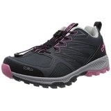 CMP Atik Wmn Trail Running Shoes Walking Shoe, Antracite-Pink Fluo, 40