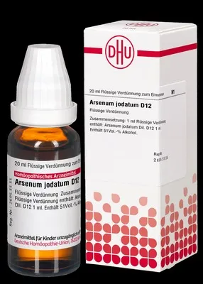 ARSENUM JODATUM D 12 Dilution 20 ml Dilution