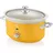 Swan SF17021YELNEU Slow Cooker 3,5L, Antihaft-Keramisches PFOA- und PTFE-freies, Vintage, Gelb, 200W