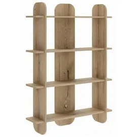 Selsey Bücherregal 107,2 x 149,4 x 28 cm Beige
