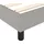 vidaXL Boxspringbettgestell Hellgrau 90x200 cm Stoff