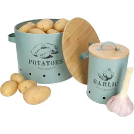 Mambocat Knoblauchtopf mint 1,38 l 2-teiliges Set