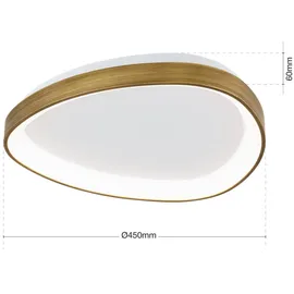 Orion 1 x 35W Ø 45 cm gold
