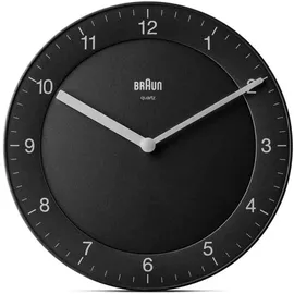Braun Klassik Wanduhr 20,0 cm BC06B braun/schwarz/weiß