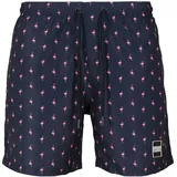 URBAN CLASSICS Basic Badeshorts Pale Yellow L