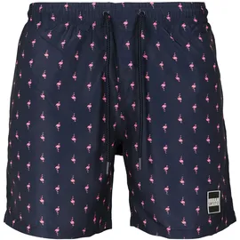 URBAN CLASSICS Basic Badeshorts Pale Yellow L