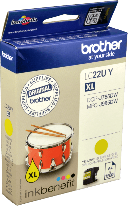 Brother Tinte LC-22UY  yellow