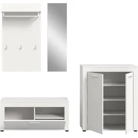 OTTO home AOSTA Sitzbank 200 x 35 x 191 cm weiß