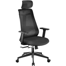 Wiltec Ergonomischer Bürostuhl Kunstleder