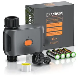 Brandson Bewässerungscomputer mit WLAN 0,05 m schwarz