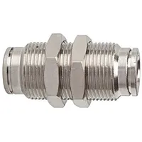 Riegler Gerade Schott-Steckverbindung »metallica«, M20x1,0, Messing vern.