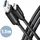 AXAGON USB-C auf USB-A 1,5 m Schwarz