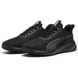 Puma Unisex Flyer LITE 3 Straßen-Laufschuh, Black Black Silver, 37.5 EU