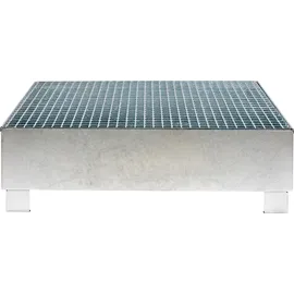 Stier Auffangwanne Stahl verzinkt 120 cm x 80 cm grau