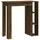 vidaXL Bartisch mit Regal 102 x 50 x 103,5 cm Braun