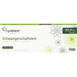 Uebe Cyclotest Schwangerschaftstest 25 mlU/ml Urin
