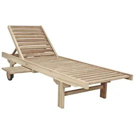 Garden Pleasure Solo Sonnenliege 200 x 77 x 97 cm natur