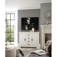 Home affaire Sideboard »Royal«, Breite ca. 128 cm, weiß