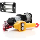 XPOtool XPOtool, Seilzug + Werkstattkran, Elektrische Seilwinde 907kg Stahlseil, 12,5m & Rollenfenster, 907-1587kg