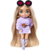 Barbie Extra Minis  Blonde Pigtails Purple Hoodie