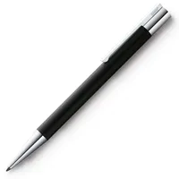 Lamy Kugelschreiber Scala mit Gravur (schwarz) | Aus Metall - Bauhaus Design | SKU: 1224091 | Drehkugelschreiber | Kuli | Schreibgerät | Bürobedarf