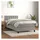 vidaXL Boxspringbett 100 x 200 cm Hellgrau