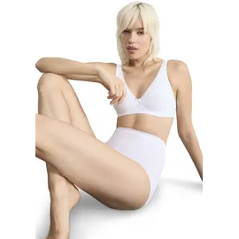 SLOGGI Damen, Basi Basic Maxi 2p Slips, Blickdicht, weiß, 42 - 42