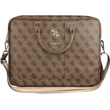 GUESS 4g 16 Universal), Notebooktasche, Braun