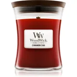 Woodwick Cinnamon Chai Duftkerze mit Holzdocht 275 g