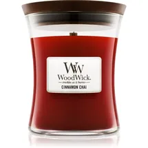 Woodwick Cinnamon Chai Duftkerze mit Holzdocht 275 g