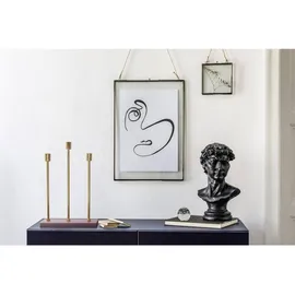 Kayoom Kerzenständer Kerzenhalter Art Deco 325 Metall Rosa