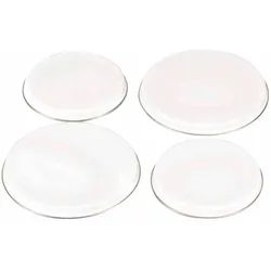 KRÜGER Set  Abdeckplatten-Set weiß 4-teilig