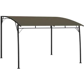 vidaXL Garten-Sonnenschutz 3x3x2,55 m Taupe