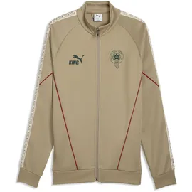 Puma Marokko KING beige / dunkelgrün / rot / weiß L